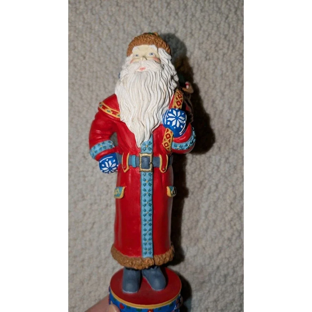 Lot Of 2 Vintage Santas - Christmas Decorations